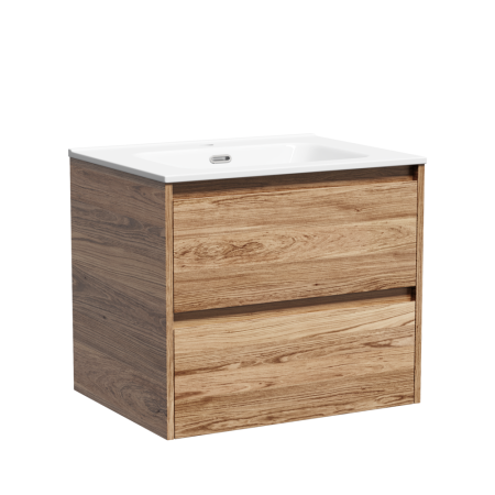Тумба под раковину Sancos Libra LB60ECH дуб чарльстон фото
