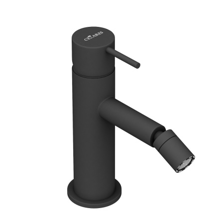 Смеситель для биде Cezares Leaf LEAF-BSM-L-NOP Чёрный матовый фото