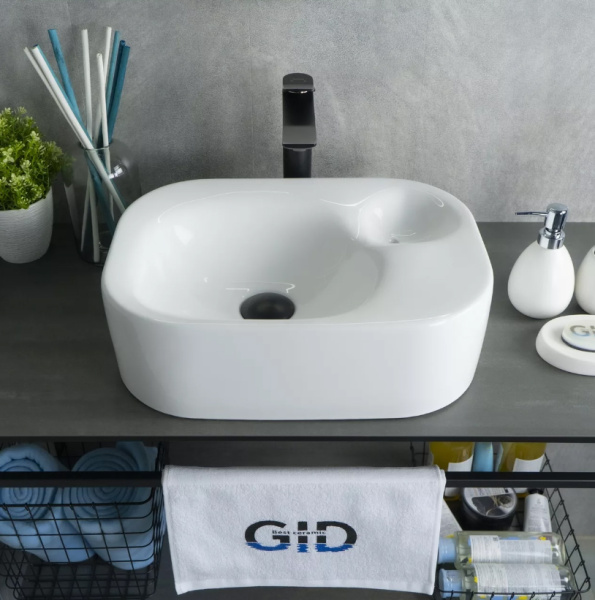Накладная раковина GID N9266 47х34 фото