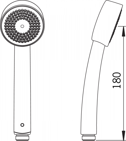 Душевая лейка Oras Apollo 252020 фото
