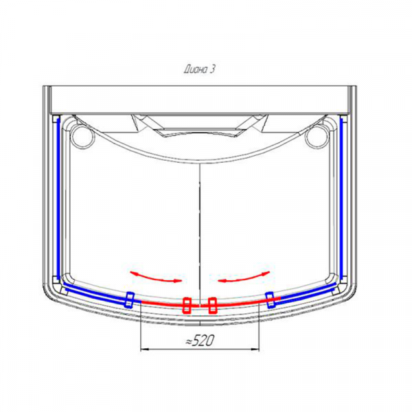 Душевая кабина Radomir Диана 3 фото