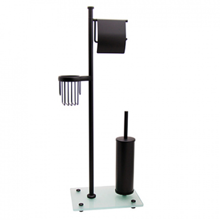 Комбинированная напольная стойка для туалета WasserKRAFT K-1264BLACK фото