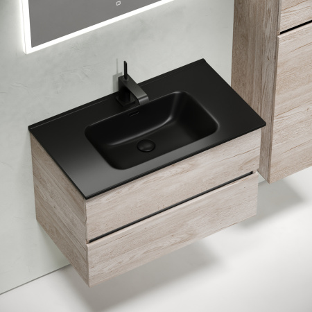 Тумба под раковину Sancos Urban UR80EG дуб галифакс натуральный фото