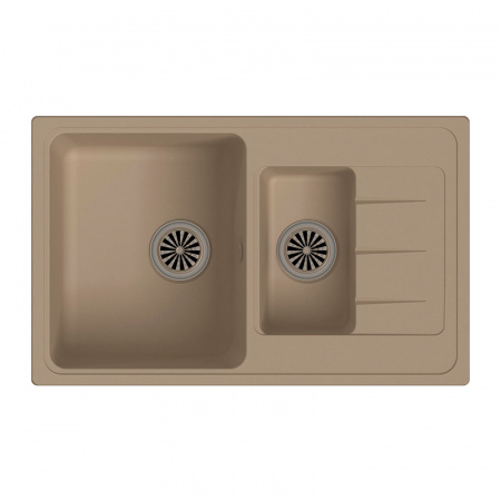 Мойка кухонная Ewigstein Elegant E- 60KF крем фото