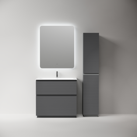 Тумба под раковину Sancos Folk Floor FL80FGS Grey soft фото