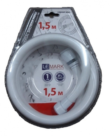 Душевой шланг Lemark LE8026P-White 150 см фото