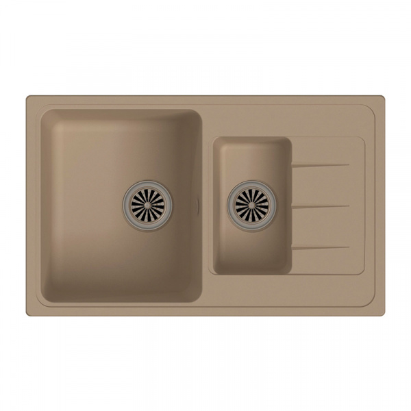 Мойка кухонная Ewigstein Elegant E- 60KF крем фото