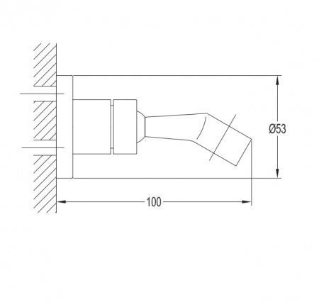 Держатель ручного душа Omnires 8859/OCR хром фото
