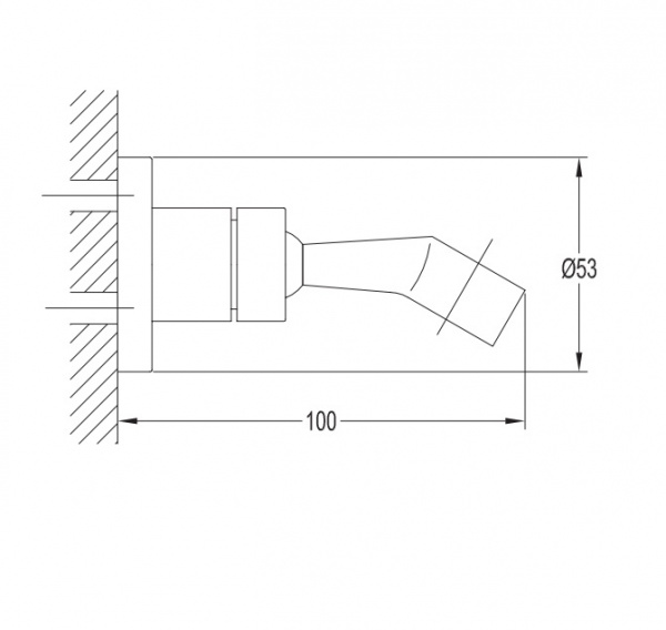 Держатель ручного душа Omnires 8859/OCR хром фото