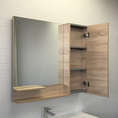 Зеркало-шкаф Comforty Варна-90 00-00009918 фото