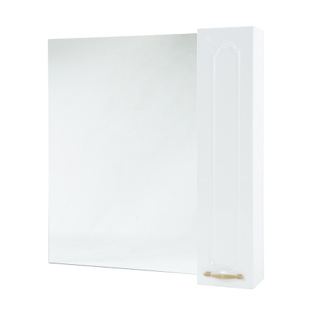 Зеркало-шкаф Bellezza Тиффани 75 белый L/R фото