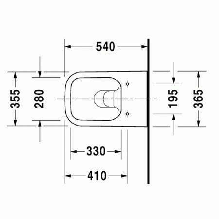 Унитаз подвесной Duravit Happy D.2 Plus 2222098900 антрацит матовый фото