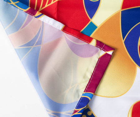 Текстильная шторка для ванной WasserKRAFT Berkel SC-68101 фото