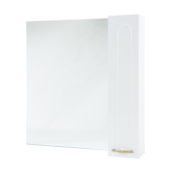 Зеркало-шкаф Bellezza Тиффани 85 белый L/R фото