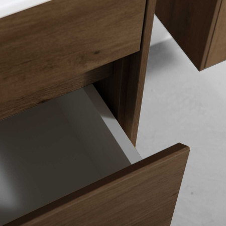 Тумба под раковину Vincea Chiara VMC-2C800TO T.Oak 80 см фото