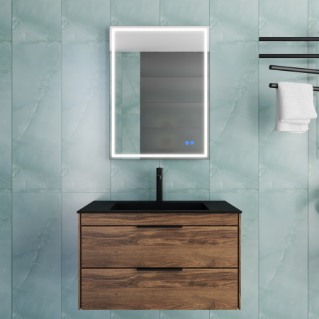 Тумба под раковину Vincea Chiara 2D VMC-2C2800CO С.Oak 80 см фото