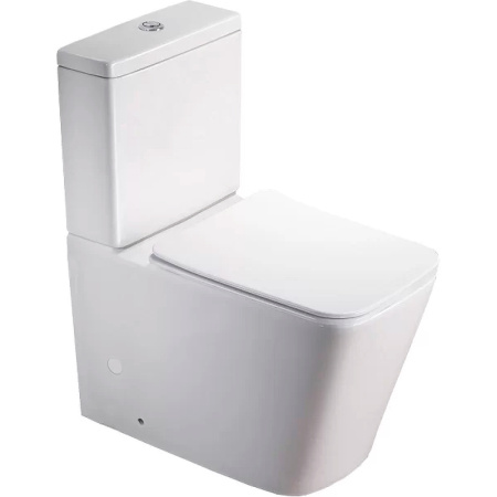 Унитаз напольный с бачком SantiLine SL-5017 с сиденьем soft close фото