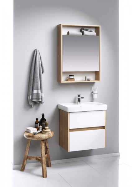 Зеркало-шкаф Aqwella Сити SIT0406DB фото