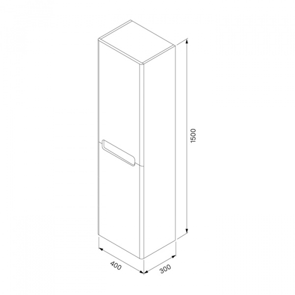 Пенал Iddis Edifice 40 см EDI40W0i97 фото