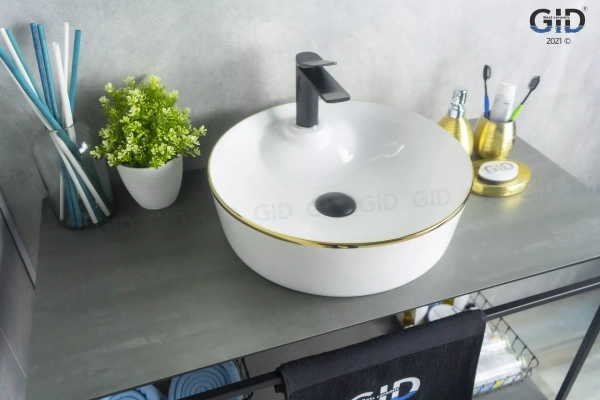 Накладная раковина GID Luxe Line D1306H011 45х45 фото