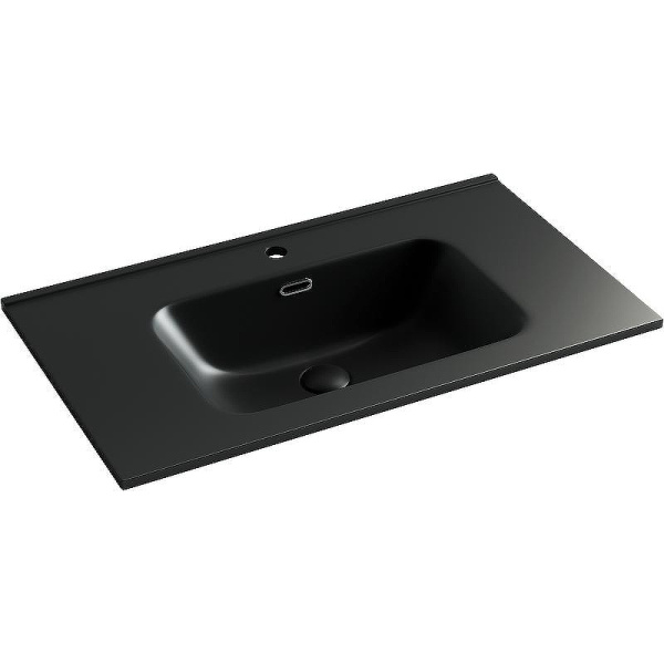 Раковина Ceramica Nova Element CN7005MB 81x46 черная матовая фото