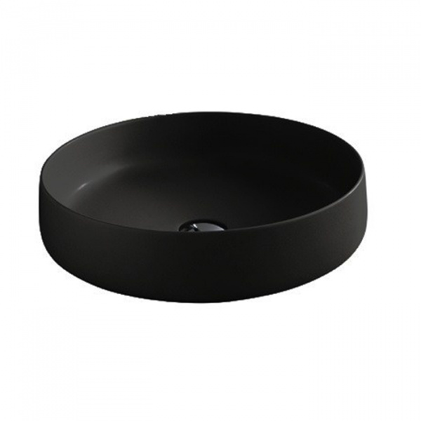 Раковина Artceram Cognac COL002 17 00 48x48 nero matt фото