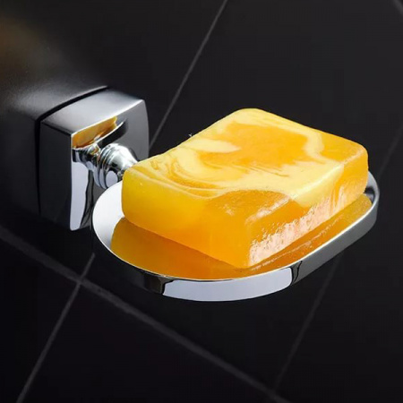 Мыльница настенная литая Fixsen Kvadro FX-61308A фото