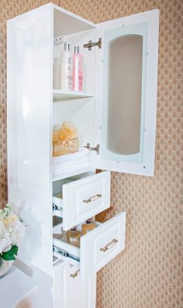 Шкаф-пенал Бриклаер Анна 32 L/R фото