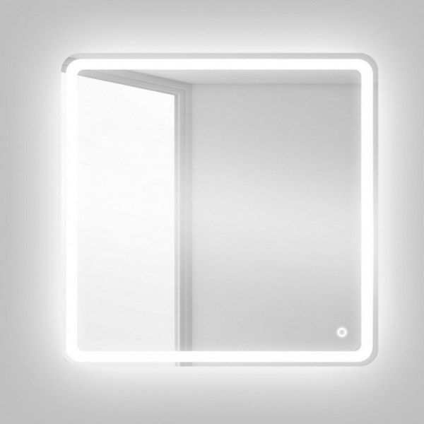 Зеркало Belbagno SPC-MAR-800-800-LED-TCH-WARM 80x80с сенсорным выключателем фото