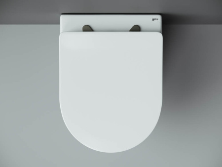 Унитаз подвесной безободковый Ceramica Nova Metropol CN4002 с сиденьем Soft Close фото