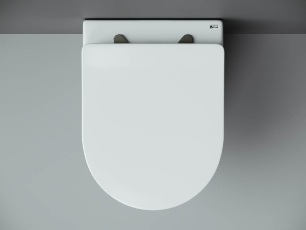 Унитаз подвесной безободковый Ceramica Nova Metropol CN4002 с сиденьем Soft Close фото