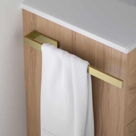 Полотенцедержатель Timo Petruma 15251/17 Золото матовое фото