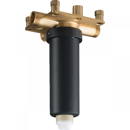 Скрытая часть верхнего душа с потолочным подсоединением Hansgrohe Rainmaker Select 24010180 фото