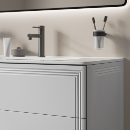 Тумба с раковиной Iddis Oxford Neo OXN10W0i95K 100 см, белая фото
