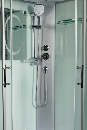 Душевая кабина Weltwasser WW500 Halle HALLE 1002 100x100 с крышей фото