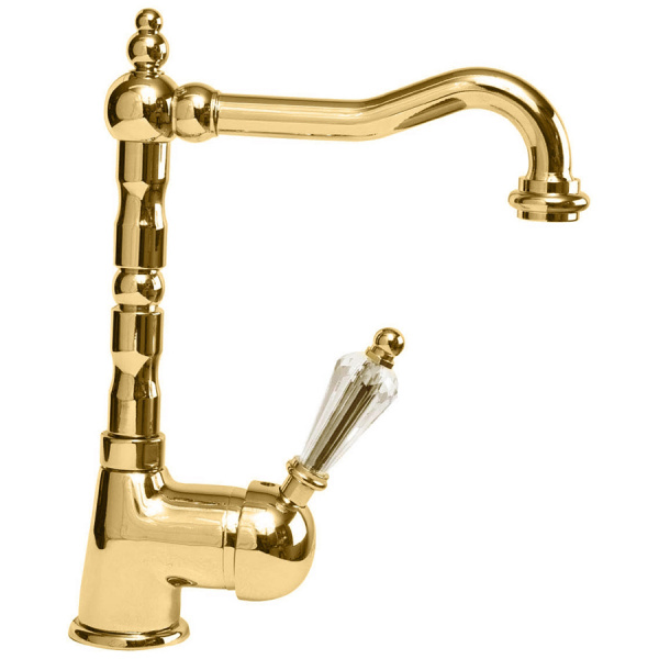 Смеситель для раковины Cezares Vintage VINTAGE-LSM2-03-Sw золото/swarovski фото