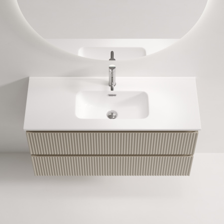 Тумба под раковину Sancos Snob R SNR100/39CE Beige Soft фото