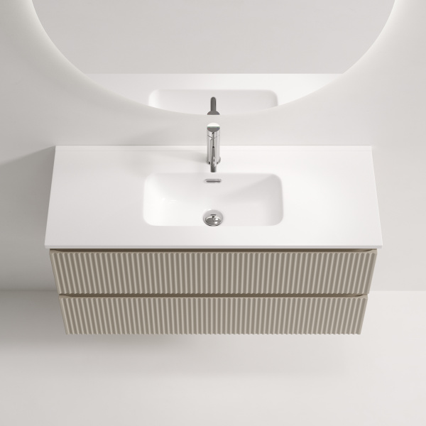 Тумба под раковину Sancos Snob R SNR100/39CE Beige Soft фото