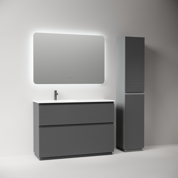 Тумба под раковину Sancos Folk Floor FL120FLGS Grey soft фото