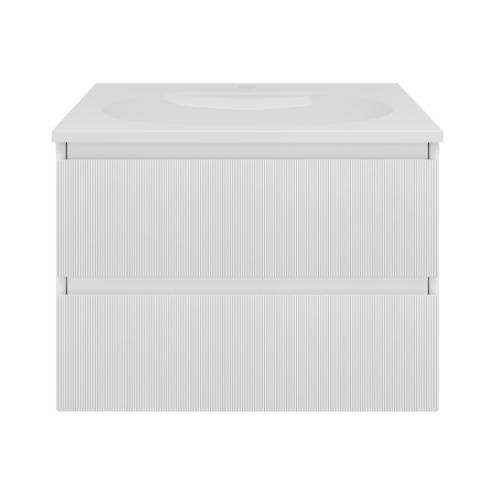 Тумба под раковину Vincea Welle 60 VMC-2WL600MW M.White Soft-touch фото
