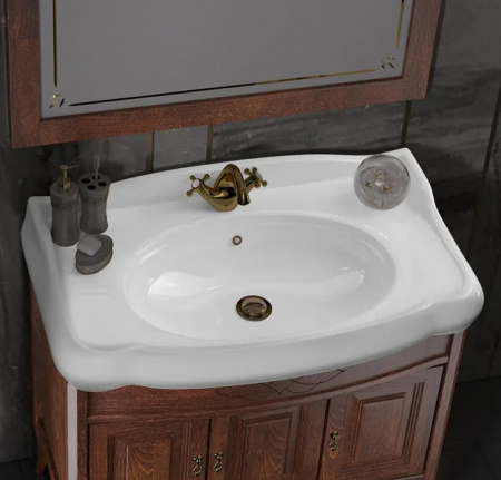 Тумба с раковиной Opadiris Лоренцо 100 Z0000007095 орех фото