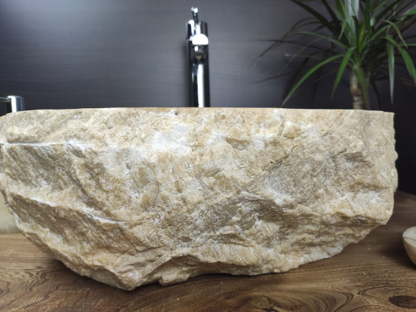 Накладная раковина из оникса Indo Erozy Sunset EO-00260 фото