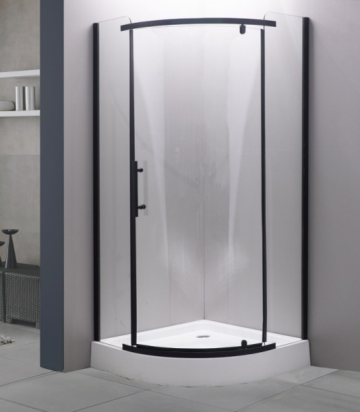 Душевой уголок Esbano ESUGD7015B 90x90 черный матовый фото