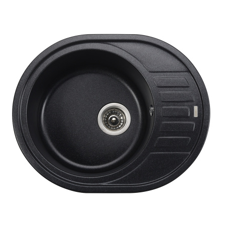 Мойка кухонная Kaiser KGMO-6250-BP черный мрамор фото