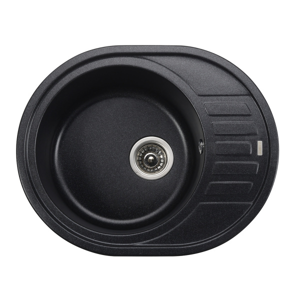 Мойка кухонная Kaiser KGMO-6250-BP черный мрамор фото