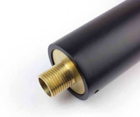 Верхний тропический душ Bronze de Luxe Liberty 501B-P черный матовый фото