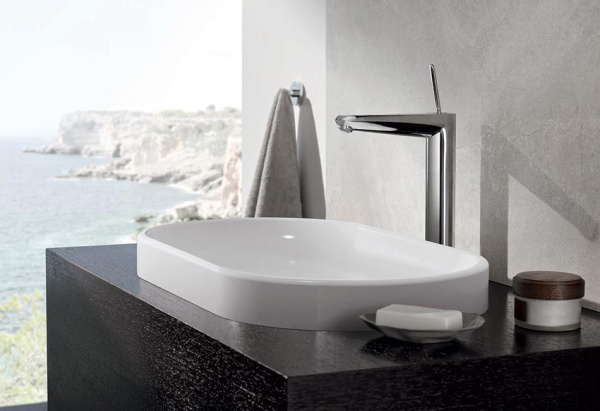 Высокий смеситель для раковины Grohe Eurodisc Joy 23428000 фото