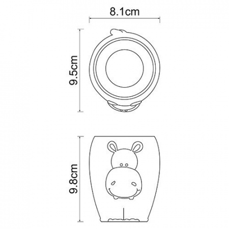 Стакан для зубных щеток WasserKRAFT Lippe K-8128 фото
