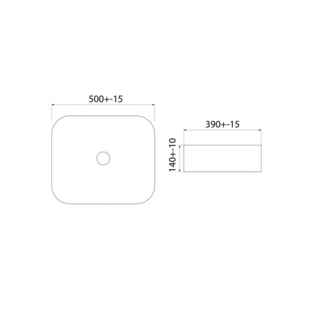 Накладная раковина Iddis Bridge BRIBM05i27 фото