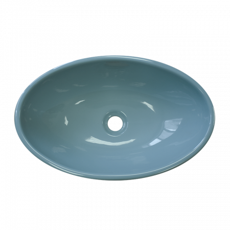 Накладная раковина Sanita luxe Ringo RNGSLWB04 53x34 бирюзовая фото